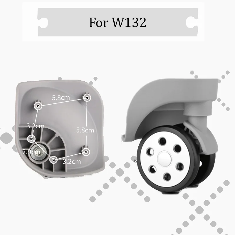 For W132 Premium Material Luggage Wheel Repair - Silent Roller Replacement Parts and Installation Tools Luggage Accessories
For W132 Premium Material Luggage Wheel Repair - Silent Roller Replacement Parts and Installation Tools Luggage Accessories