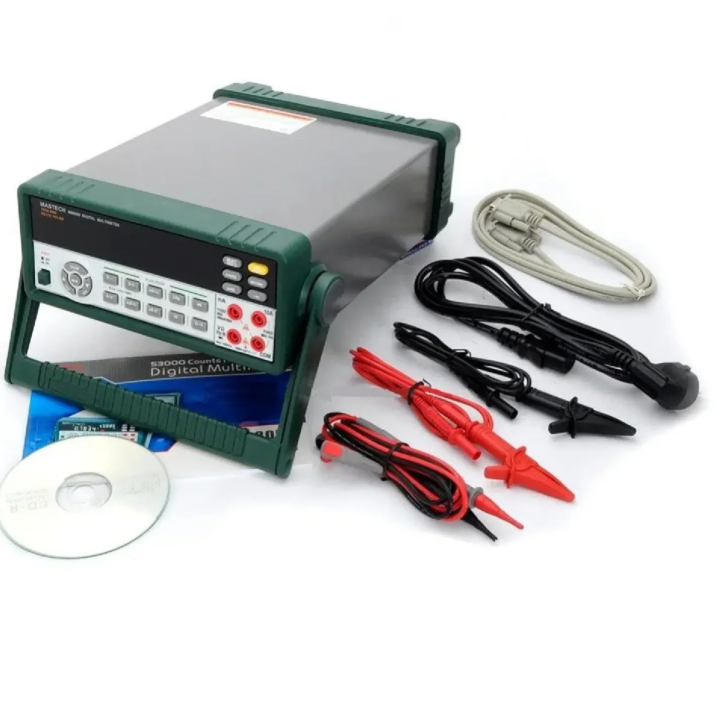 MASTECH MS8040 MS8050 Bench Type Multimeter 22000/53000 Counts AC DC Voltage Current Auto Range Bench Multimeter True RMS
MASTECH MS8040 MS8050 Bench Type Multimeter 22000/53000 Counts AC DC Voltage Current Auto Range Bench Multimeter True RMS