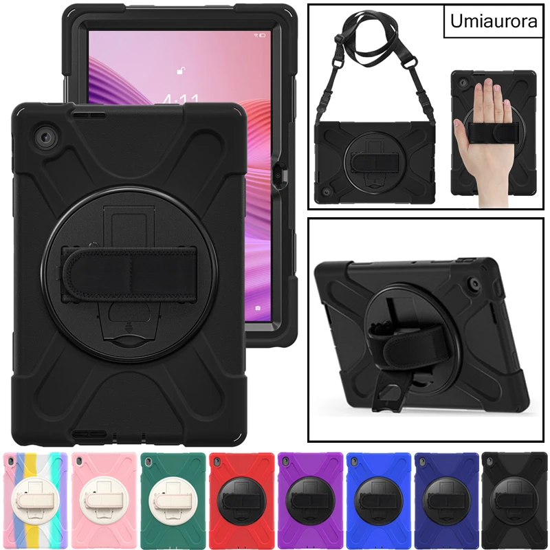 For Lenovo Tab 10.1 inch 2025 TB311FU TB311XU Heavy Duty Rugged Tablet Cover Shockproof Stand Hand Shoulder Strap PC Case Funda
For Lenovo Tab 10.1 inch 2025 TB311FU TB311XU Heavy Duty Rugged Tablet Cover Shockproof Stand Hand Shoulder Strap PC Case Funda