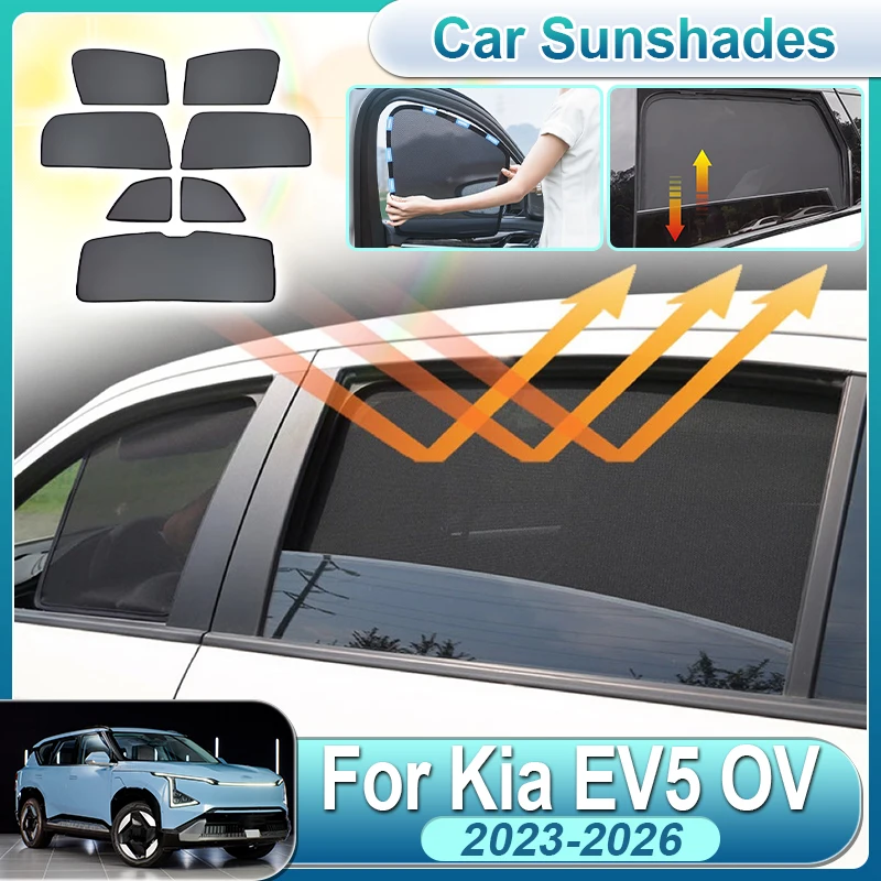 For Kia EV5 2026 2023 2024 2025 OV Anti-UV Car Sun Shade Skylight Sunshade Front Windshield Mesh Sun Visor Cover Auto Accesorios
For Kia EV5 2026 2023 2024 2025 OV Anti-UV Car Sun Shade Skylight Sunshade Front Windshield Mesh Sun Visor Cover Auto Accesorios