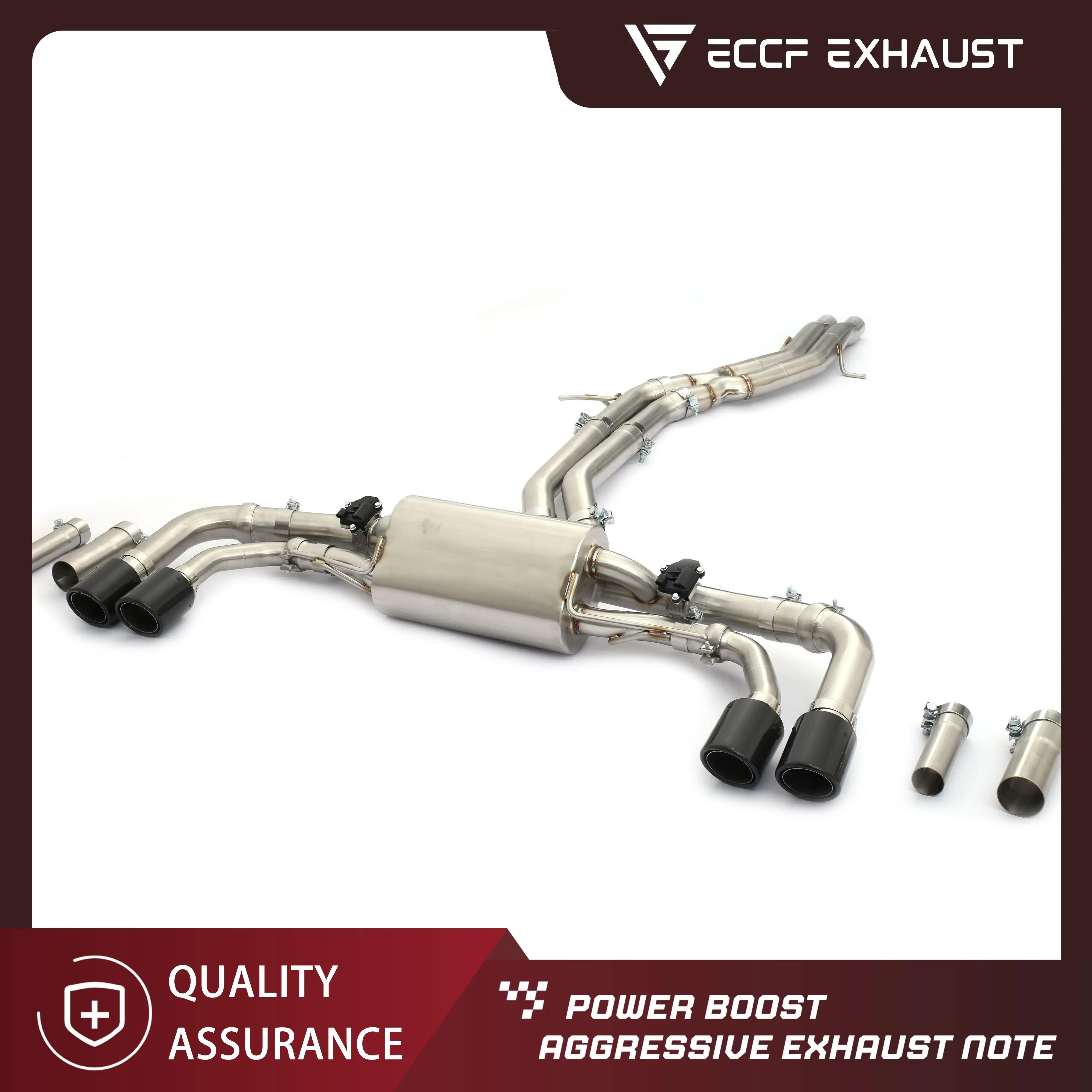 Valved Sport Sound Valved Catback Exhaust For Audi Q8 3.0T ECCF Aggressive Sound Performance Tuning Parts
Valved Sport Sound Valved Catback Exhaust For Audi Q8 3.0T ECCF Aggressive Sound Performance Tuning Parts