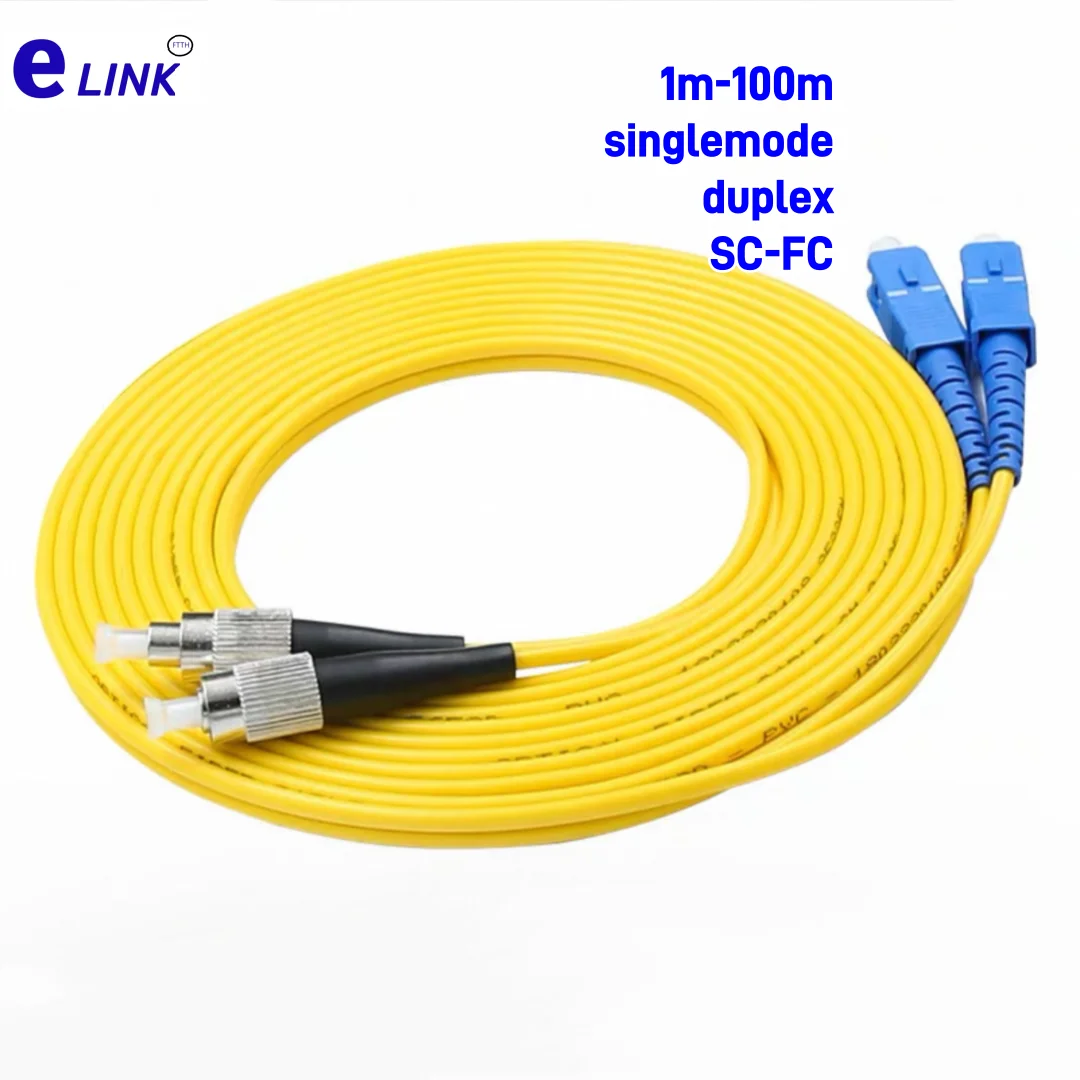 fiber patchcord SC-FC SM Duplex Singlemode 10m 20m 30m 50m 100m FC-SC 3mm 2mm cable optical fibre jumper free shipping FTTHELINK
fiber patchcord SC-FC SM Duplex Singlemode 10m 20m 30m 50m 100m FC-SC 3mm 2mm cable optical fibre jumper free shipping FTTHELINK