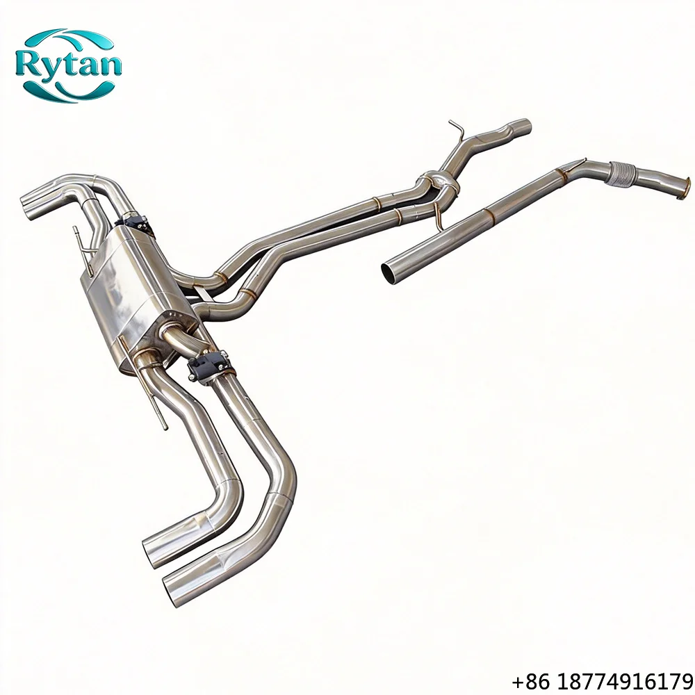 Performance Valvetronic Exhaust Pipe Exhaust Valved Stainless Steel Exhaust System Catback for 2018 Q8 3.0T Four Out
Performance Valvetronic Exhaust Pipe Exhaust Valved Stainless Steel Exhaust System Catback for 2018 Q8 3.0T Four Out