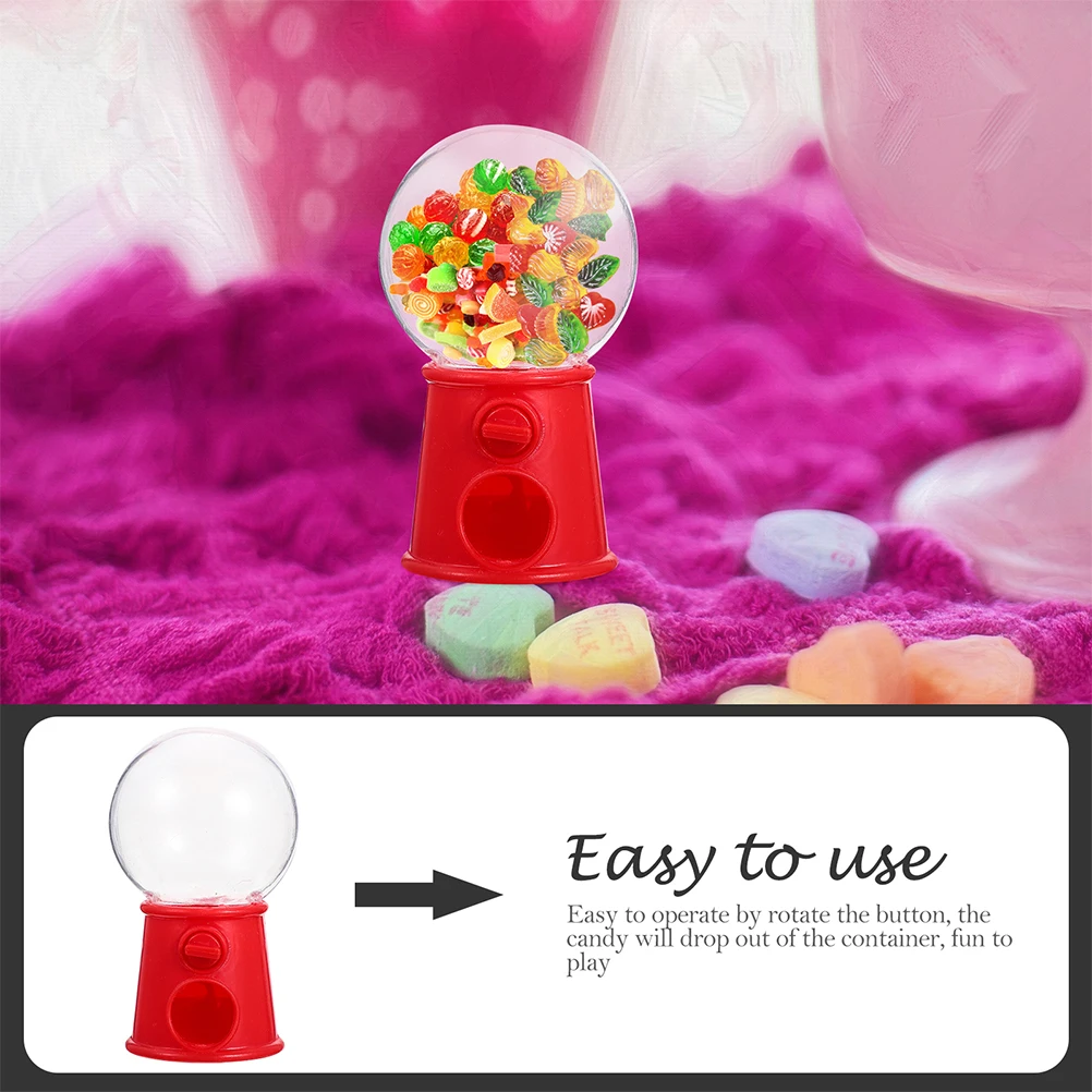 3pcs Mini Gumballs Machine Toys Kids Candy Dispenser Plastic Yellow Lightweight Portable Game Accessories Children Party Gifts
3pcs Mini Gumballs Machine Toys Kids Candy Dispenser Plastic Yellow Lightweight Portable Game Accessories Children Party Gifts