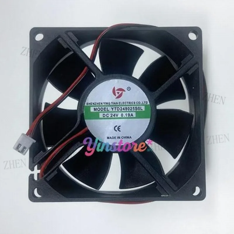 Y 1 шт. Новый охлаждающий вентилятор YTD248025S0L 8025 DC24V 0.19A 8CM 2Pin
Y 1 шт. Новый охлаждающий вентилятор YTD248025S0L 8025 DC24V 0.19A 8CM 2Pin