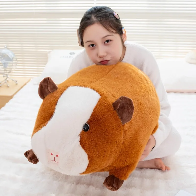 Giant Fat Guinea pig Plush Toy Furry Cute Fattened Cuddling Style Guinea Pig Sleep Aid Ornament Holiday Birthday Gift Doll 60cm
Giant Fat Guinea pig Plush Toy Furry Cute Fattened Cuddling Style Guinea Pig Sleep Aid Ornament Holiday Birthday Gift Doll 60cm