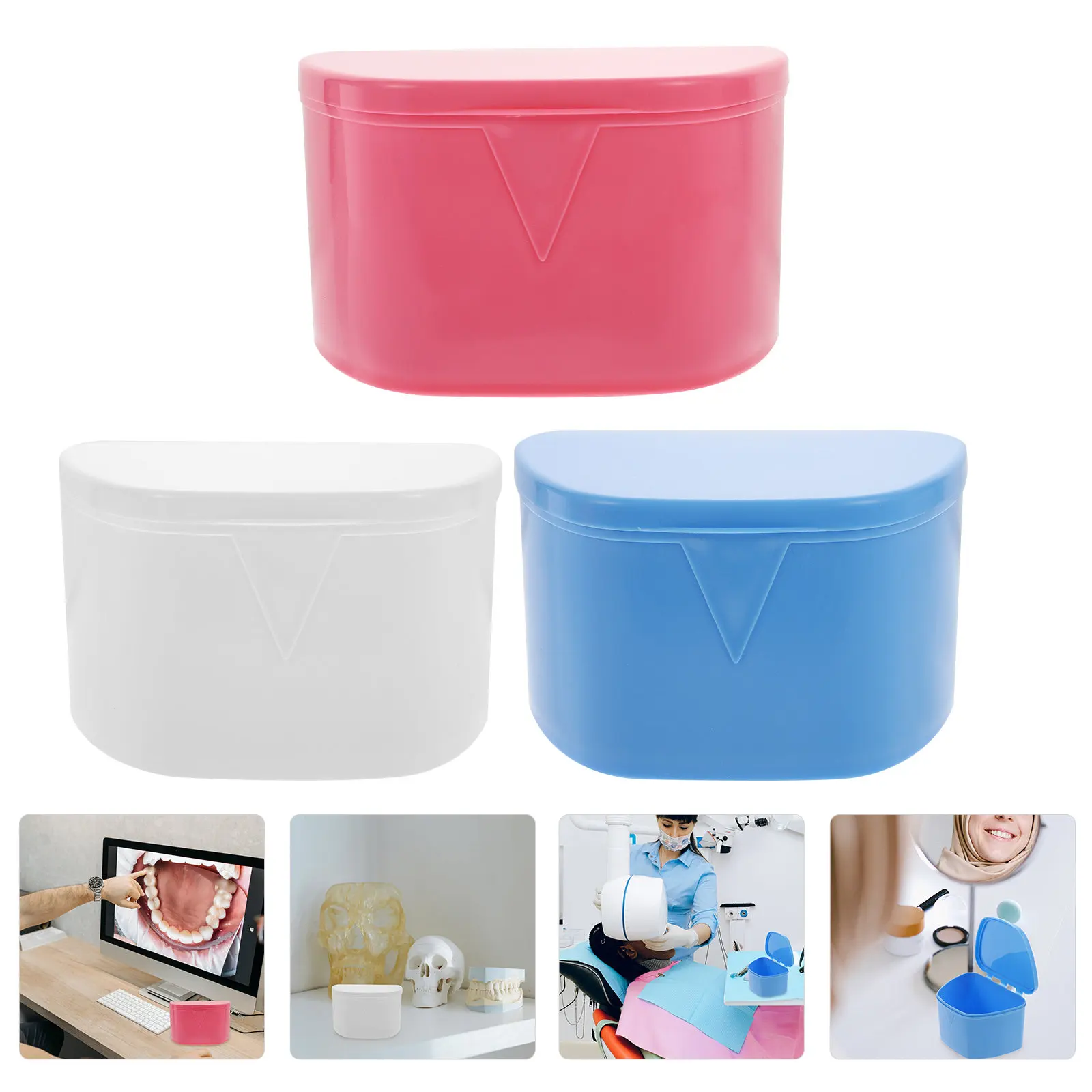 3Pcs Plastic Tooth Storage Box Braces Holder Case Odor Free Safe Mini Design for Retainer Cleaning Storage on The Go Denture
3Pcs Plastic Tooth Storage Box Braces Holder Case Odor Free Safe Mini Design for Retainer Cleaning Storage on The Go Denture