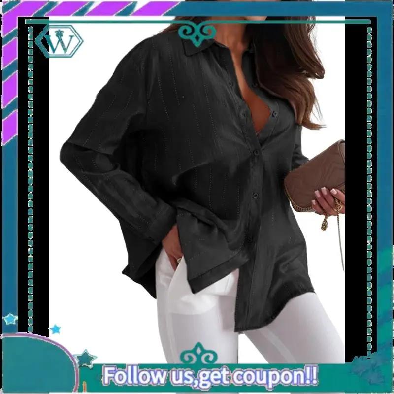 A09P Women's Sheer Mesh Button Down Shirt Top Long Sleeve Solid Color Hot Diamond Blouse
A09P Women's Sheer Mesh Button Down Shirt Top Long Sleeve Solid Color Hot Diamond Blouse