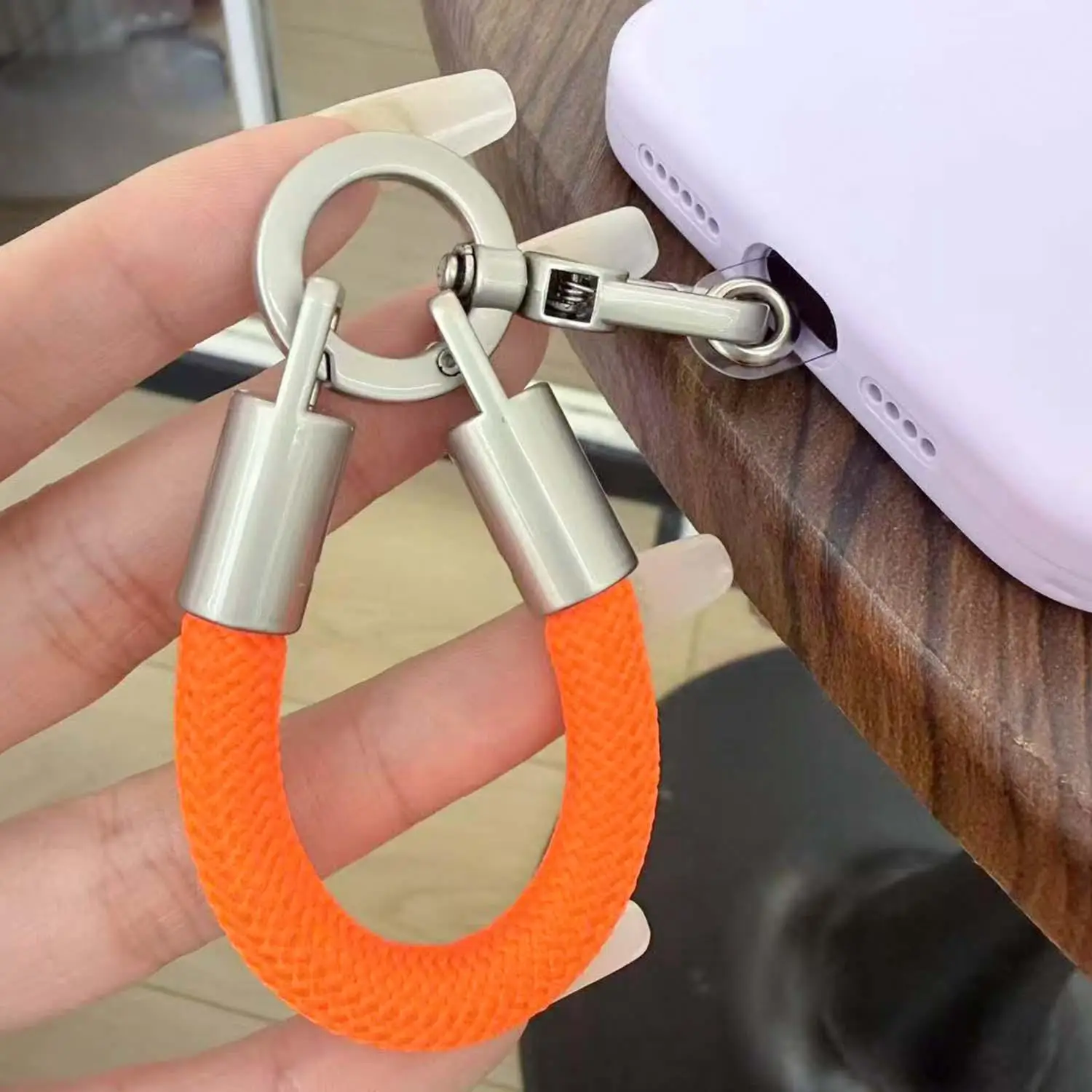 40 Colors Finger Ring Mini Buckle Phone Lanyard Thumb Lanyard 360° Rotating Bidirectional Ring buckle Anti-loss Lanyard Pendant
40 Colors Finger Ring Mini Buckle Phone Lanyard Thumb Lanyard 360° Rotating Bidirectional Ring buckle Anti-loss Lanyard Pendant