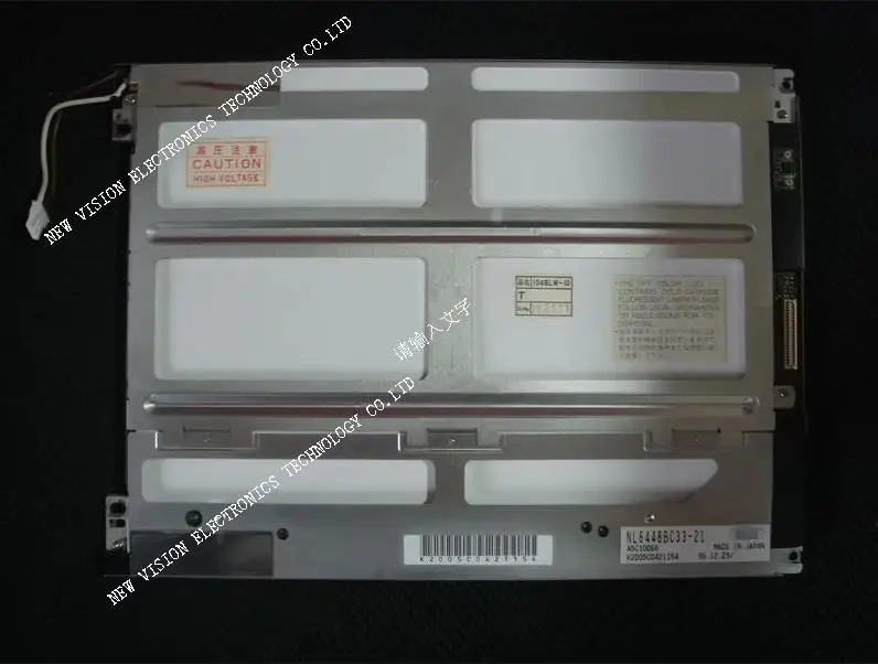 NL6448BC33-21 NEW Original 10.4 inch 640*480 TFT CCFL LCD Screen Panel for Industrial Application for NEC
NL6448BC33-21 NEW Original 10.4 inch 640*480 TFT CCFL LCD Screen Panel for Industrial Application for NEC