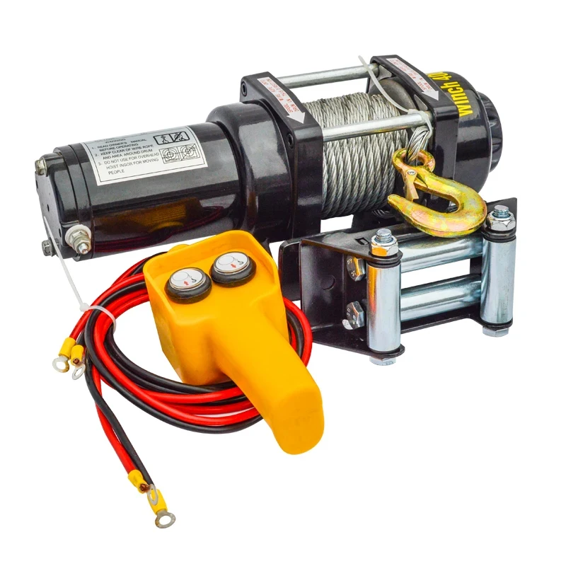 New 13500lb Off-Road SUV Waterproof Steel Winch With Wire Rope Sling
New 13500lb Off-Road SUV Waterproof Steel Winch With Wire Rope Sling
