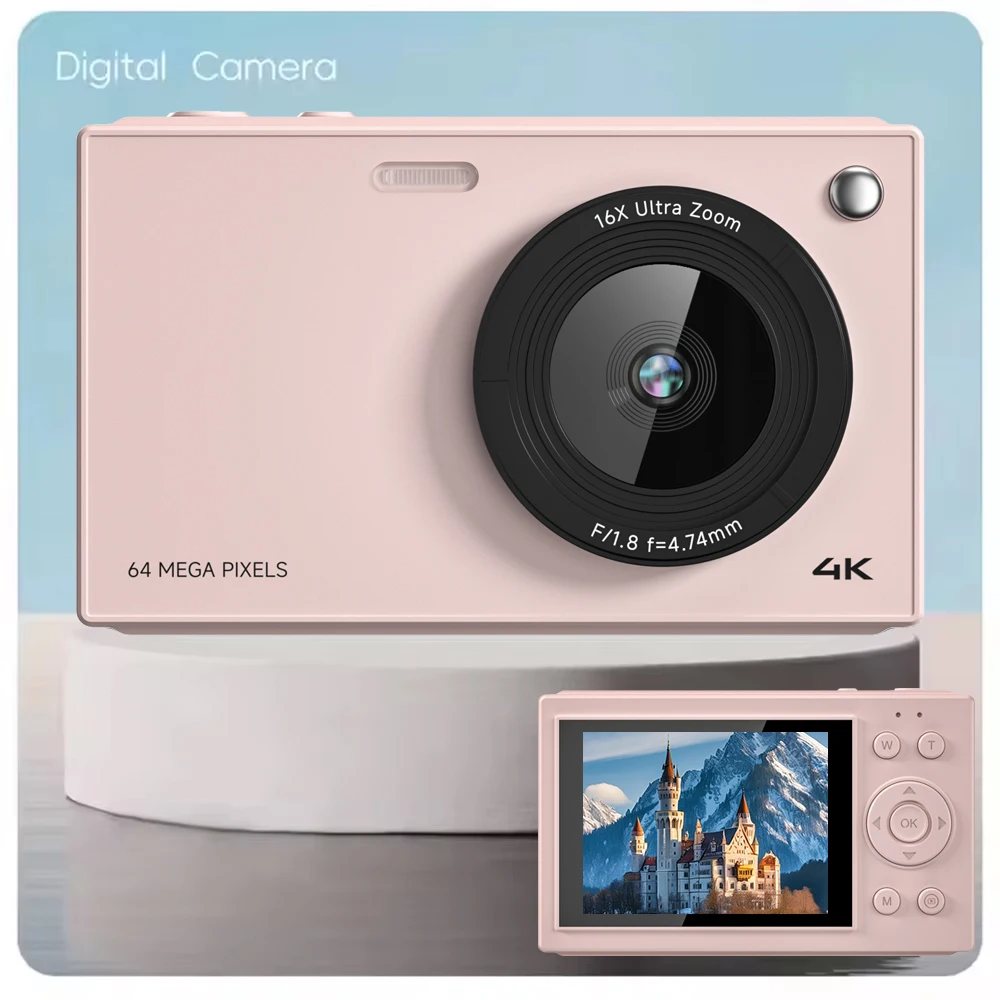 STLF Video 4k Professional Digital Camcorder 16X Zoom 4k Compact Digital 1500mAh Long Battery Life 64M 2.8 Inch Screen 
STLF Video 4k Professional Digital Camcorder 16X Zoom 4k Compact Digital 1500mAh Long Battery Life 64M 2.8 Inch Screen