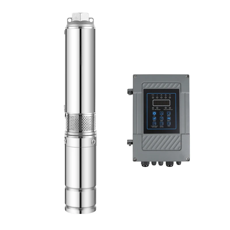 5500W 1.5-inch 250m AC/DC Automatic Controller Solar Stainless Steel Deep Well Pump for Agricultural Irrigation
5500W 1.5-inch 250m AC/DC Automatic Controller Solar Stainless Steel Deep Well Pump for Agricultural Irrigation