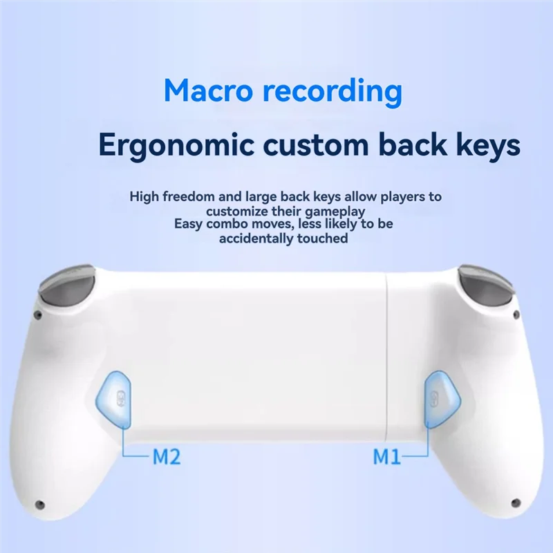 【B55AQ】S3 Gamepad Gaming Control With BT Type C Game Pad Controller For Hall Effect Joystick For Mobile Phone Cellular PC Tablet
【B55AQ】S3 Gamepad Gaming Control With BT Type C Game Pad Controller For Hall Effect Joystick For Mobile Phone Cellular PC Tablet