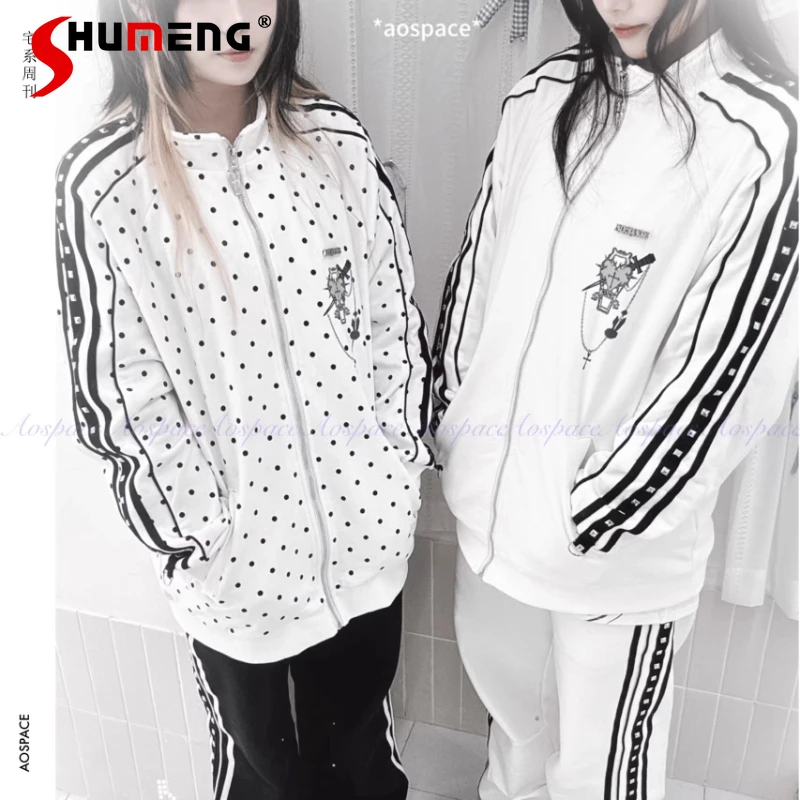 Original Subculture Punk Sportswear Spring and Autumn Girls Loose Sweet Cool Fashion Pants Set Student Y2K Jacket Sweatshirt
Original Subculture Punk Sportswear Spring and Autumn Girls Loose Sweet Cool Fashion Pants Set Student Y2K Jacket Sweatshirt