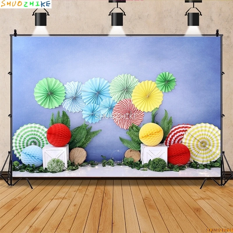 Jungle Happy Birthday Photography Backdrops Newborn Air Balloon Party corations Portrait Photo Studio Background G-19
Jungle Happy Birthday Photography Backdrops Newborn Air Balloon Party corations Portrait Photo Studio Background G-19