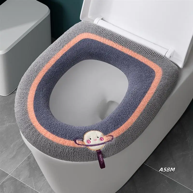 Thickened Toilet Mat Household Gasket Winter Toilet Cover Washable Toilet Seat Cushion Toilet Seat Cover
Thickened Toilet Mat Household Gasket Winter Toilet Cover Washable Toilet Seat Cushion Toilet Seat Cover
