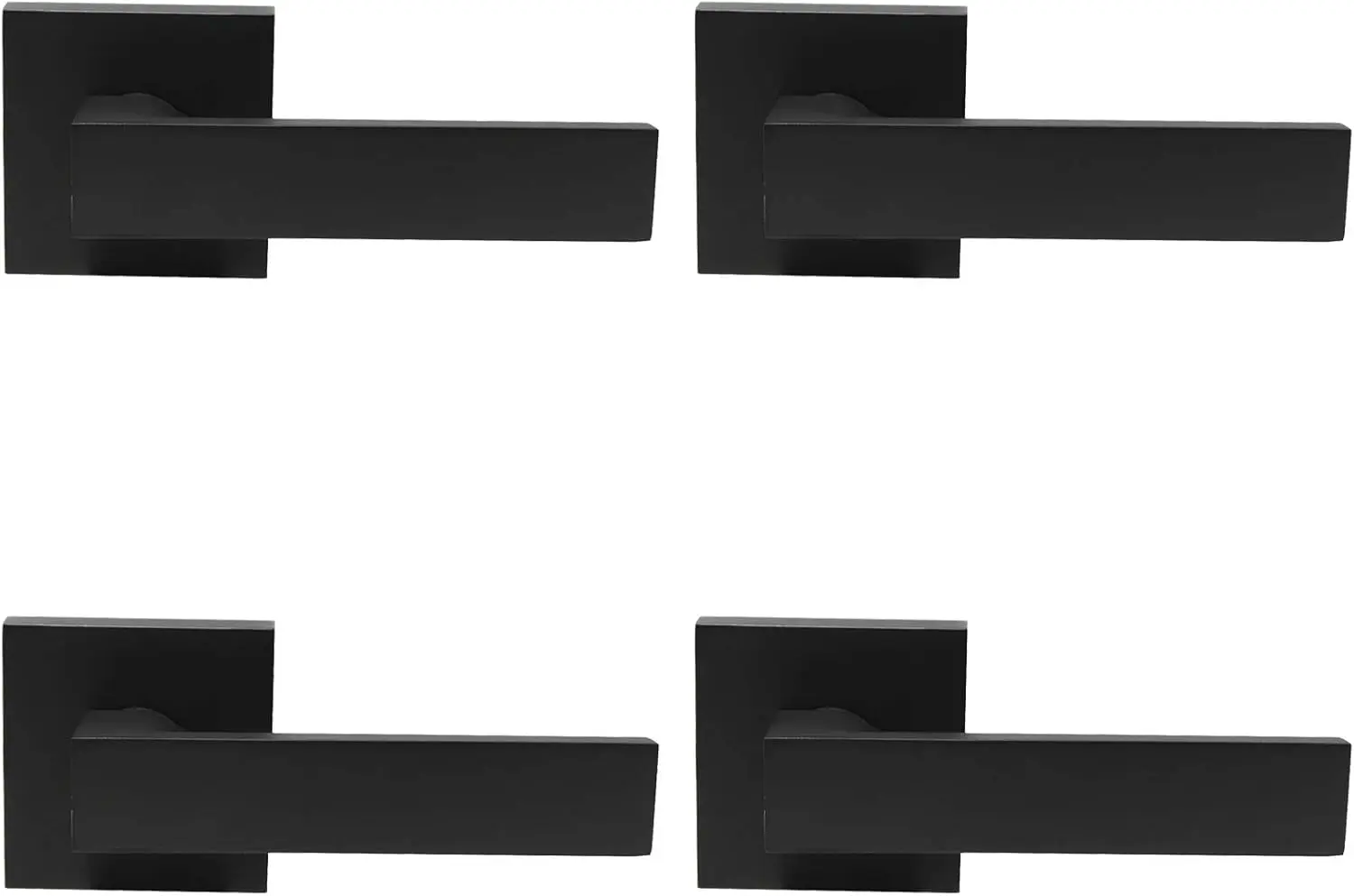 Matte Black Dummy Door Handles 4 Pack, Non-Turning Interior Levers for Closet Pantry
Matte Black Dummy Door Handles 4 Pack, Non-Turning Interior Levers for Closet Pantry