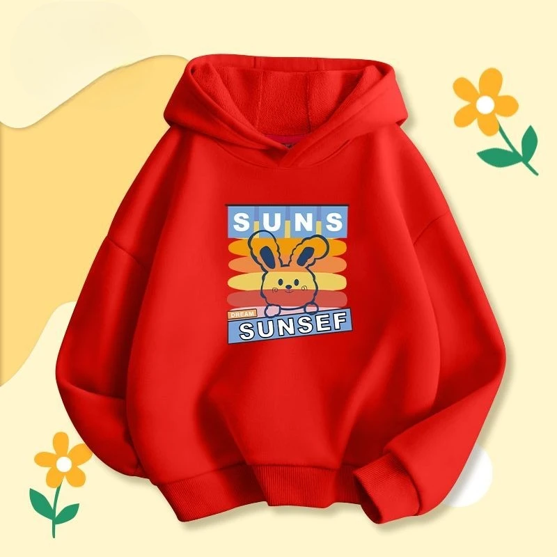 Simple Children's Solid Color Cartoon Printed Casual Hoodie, Outdoor Children Love Clothes That Are Comfortable and Soft Hoodie
Simple Children's Solid Color Cartoon Printed Casual Hoodie, Outdoor Children Love Clothes That Are Comfortable and Soft Hoodie