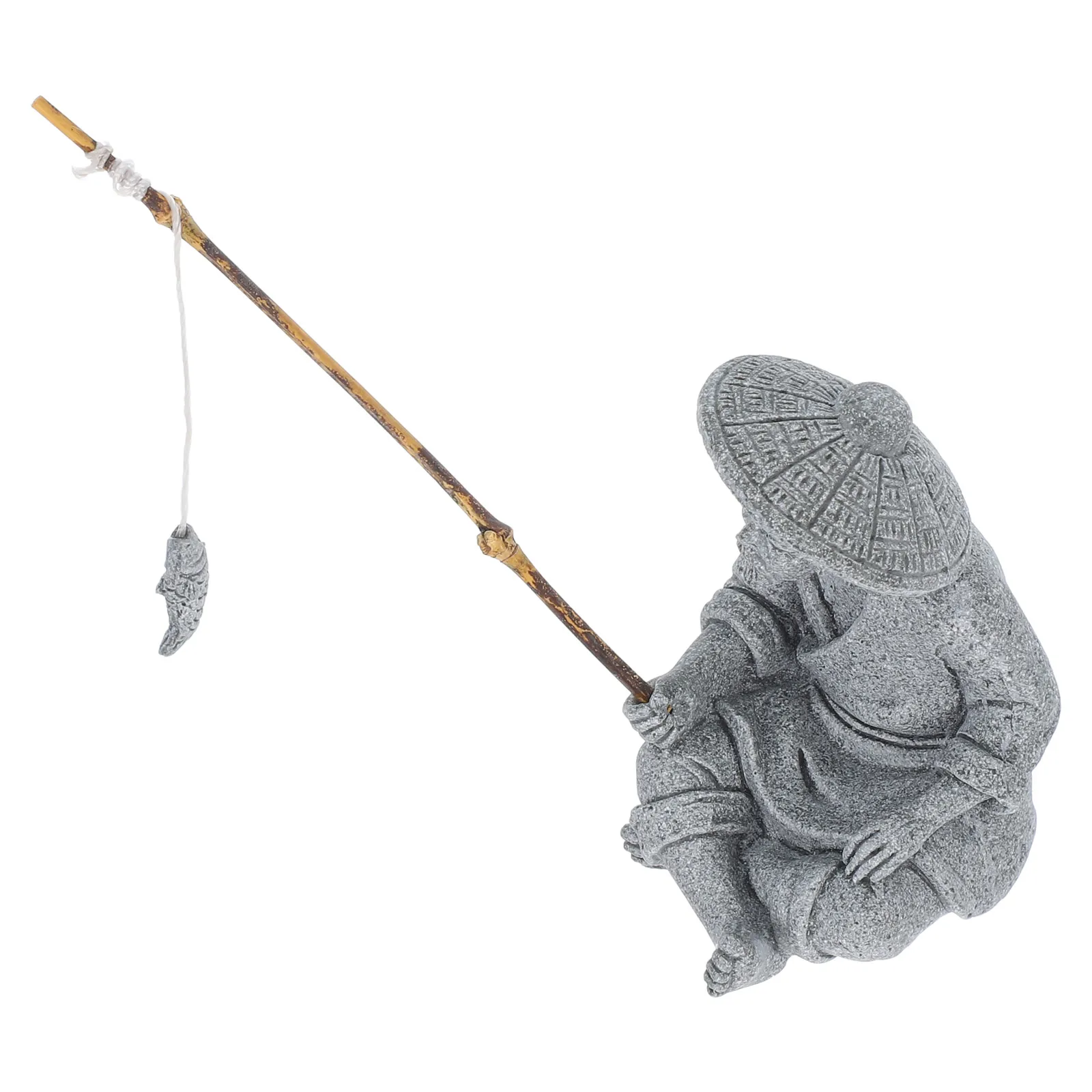 Simulated Fishing Old Man Decoration Garden Ornament Outdoor Miniature Fisherman Ornaments
Simulated Fishing Old Man Decoration Garden Ornament Outdoor Miniature Fisherman Ornaments