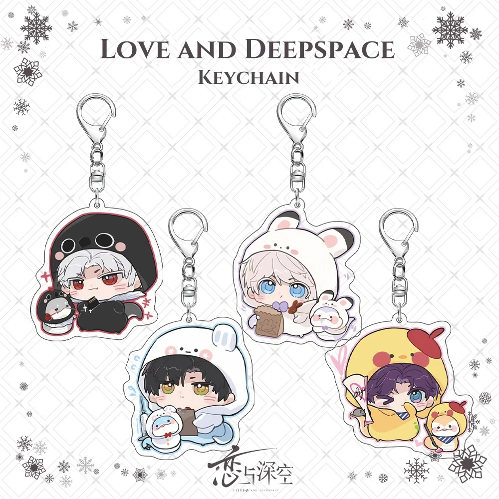 New Love and Deepspace Game Zayne Sylus Xavier Pendant Keychain Cute Cartoon Anime Keyring Backpack Jewelry Cosplay Badge Gift
New Love and Deepspace Game Zayne Sylus Xavier Pendant Keychain Cute Cartoon Anime Keyring Backpack Jewelry Cosplay Badge Gift