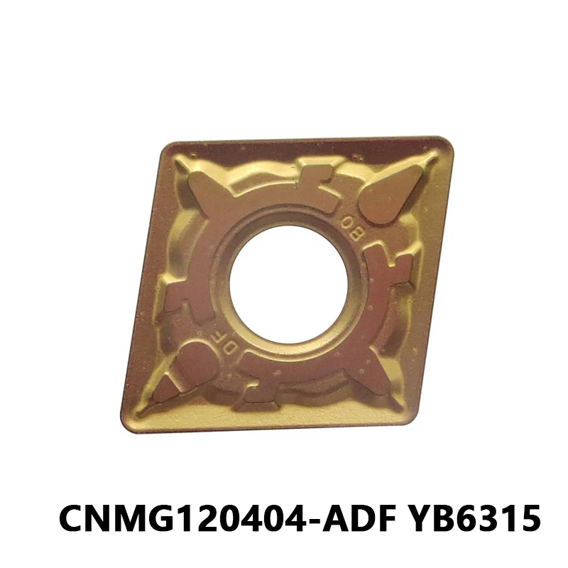 CNC вставки CNMG120404-ADF YB6315 внешний токарный инструмент токарный станок Режущий инструмент токарные лезвия CNMG 120404 ADF механические инструменты
CNC вставки CNMG120404-ADF YB6315 внешний токарный инструмент токарный станок Режущий инструмент токарные лезвия CNMG 120404 ADF механические инструменты