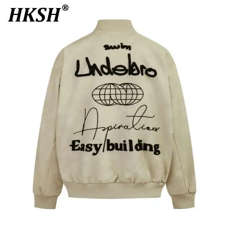HKSH Men's Tide Punk Trend Brand Autumn Winter New American Towel Embroidered PU Leather Jackets Motorcycle Baseball Coat HK2675
HKSH Men's Tide Punk Trend Brand Autumn Winter New American Towel Embroidered PU Leather Jackets Motorcycle Baseball Coat HK2675