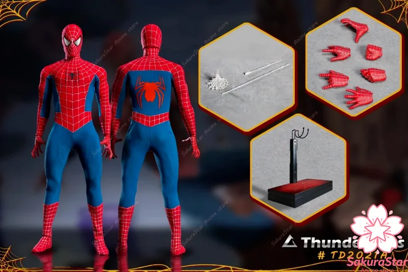 【In Stock】ThunderToys TD2021 1/6 Scale Peter Parker Variant Spider Man Full Set 12 Inch Male Soldier Action Figure Model
【In Stock】ThunderToys TD2021 1/6 Scale Peter Parker Variant Spider Man Full Set 12 Inch Male Soldier Action Figure Model