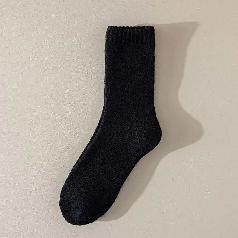 Men's Winter Thickened Woolen Mid-calf Socks Fleece Lined Heated Warm Towel Socks Pure Color Cotton Socks for Sports Yoga Fit...
Men's Winter Thickened Woolen Mid-calf Socks Fleece Lined Heated Warm Towel Socks Pure Color Cotton Socks for Sports Yoga Fit...