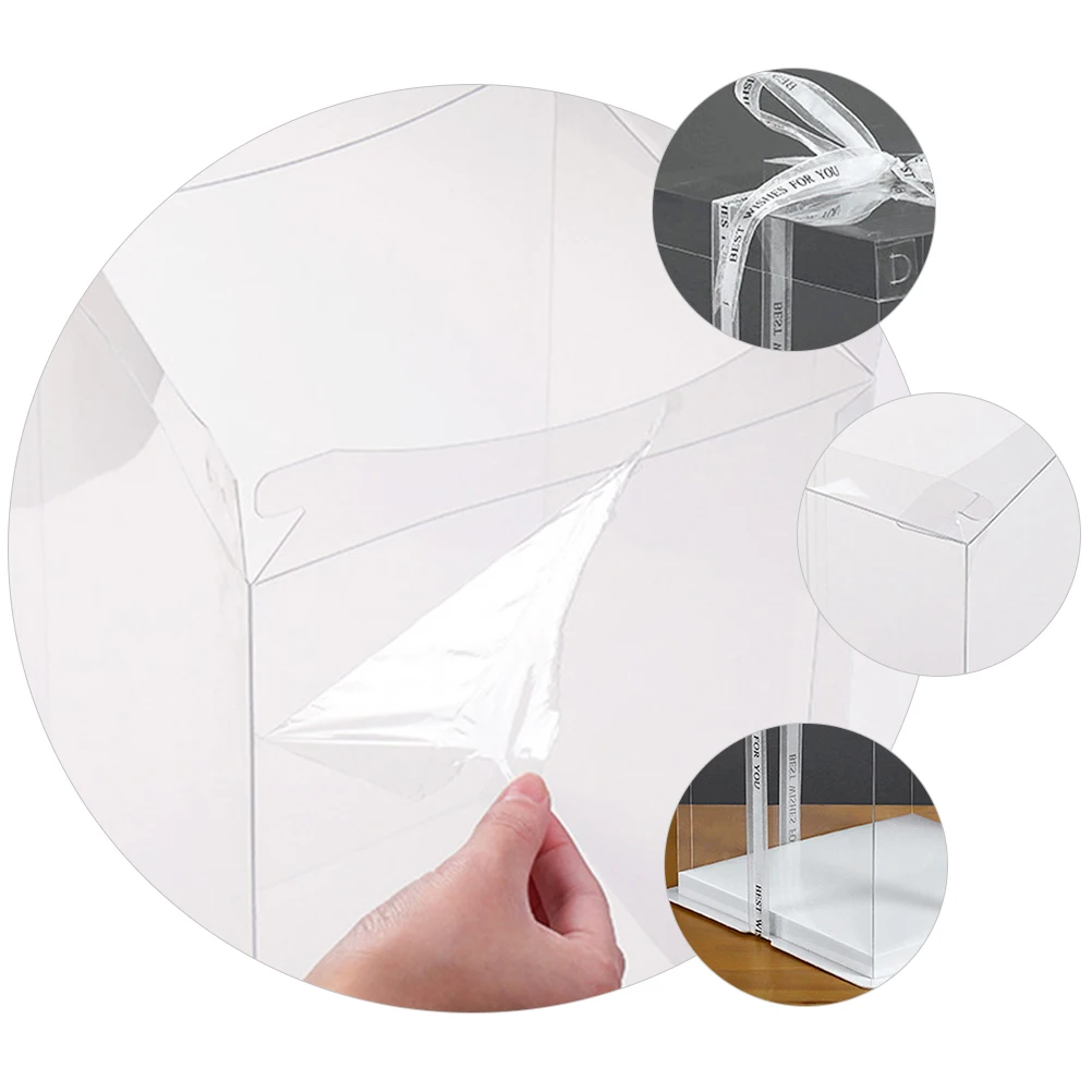 2pcs Cake Box Birthday Transparent Food Grade White Card Rabbit Boxes Pastry Covers Waterproof Oilproof Assembly Easy
2pcs Cake Box Birthday Transparent Food Grade White Card Rabbit Boxes Pastry Covers Waterproof Oilproof Assembly Easy