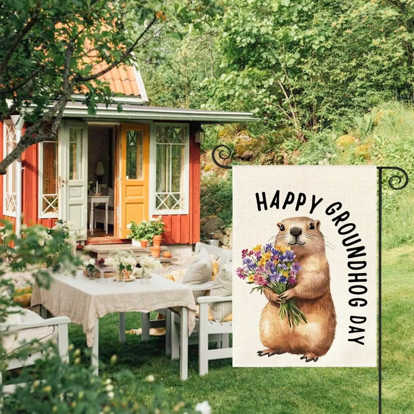 Groundhog Day Spring Funny Double Sided 12x18 Inch Punxsutawney Phil Seasonal Vibrant No Pole
Groundhog Day Spring Funny Double Sided 12x18 Inch Punxsutawney Phil Seasonal Vibrant No Pole