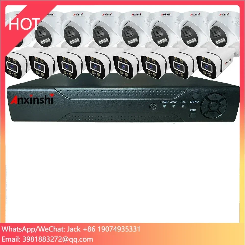 1MP 2MP 5MP TSEye APP 16CH Full HD Outdoor Waterproof Bullet Dome Camera XVR Kit Home Security CCTV System Cctv Camera Kit
1MP 2MP 5MP TSEye APP 16CH Full HD Outdoor Waterproof Bullet Dome Camera XVR Kit Home Security CCTV System Cctv Camera Kit