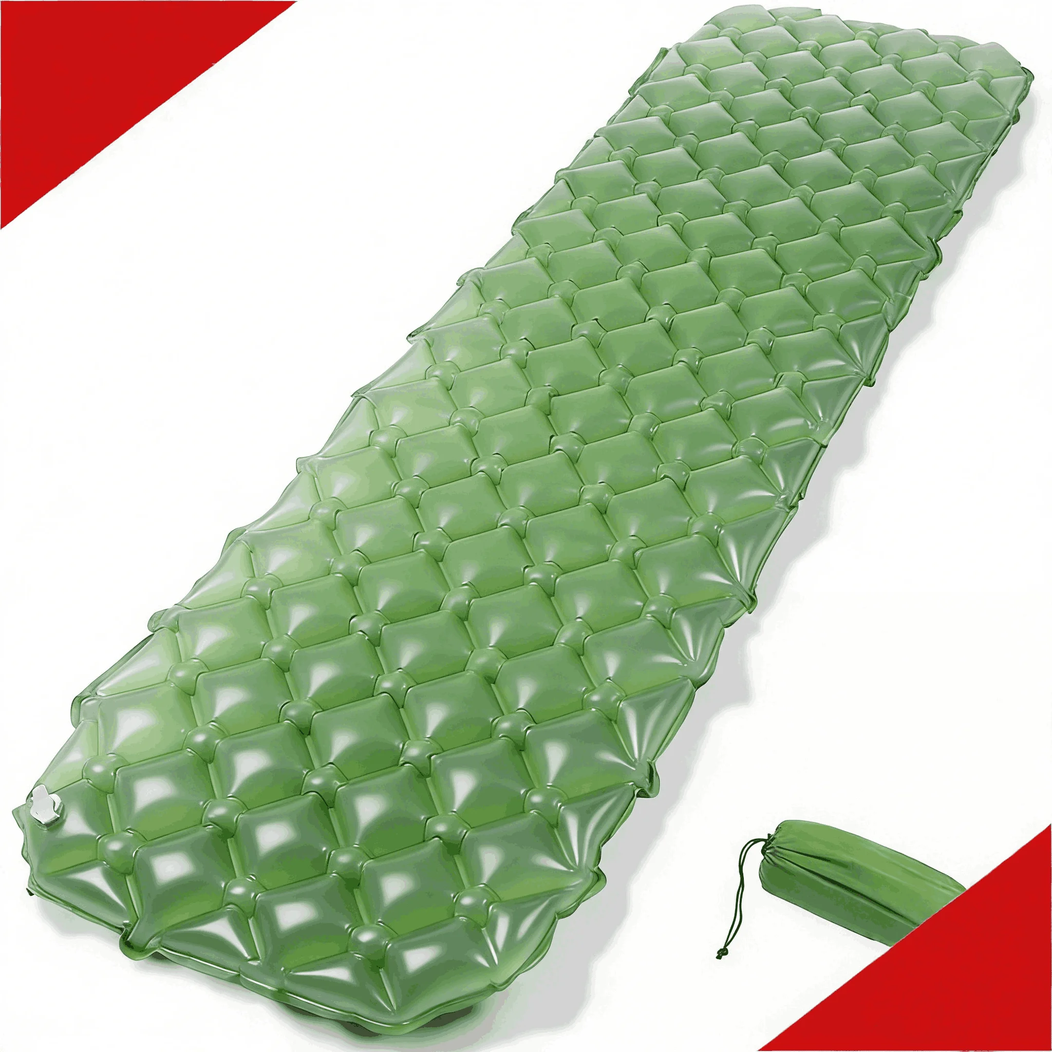 Hot Sale Popular Conforming EVA Ultra-light Inflatable Bed Sleeping Pad Camping Pad Moisture-proof Pad
Hot Sale Popular Conforming EVA Ultra-light Inflatable Bed Sleeping Pad Camping Pad Moisture-proof Pad