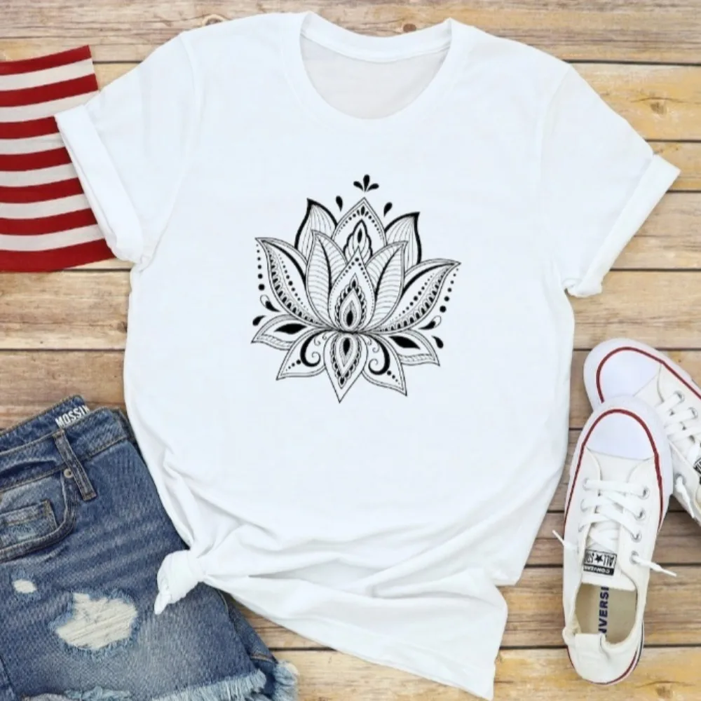 Mandala Lotus Flower Shirt Yoga Graphic Tees Graphic T Shirts Y2k Top Aesthetic Y2k Ropa De Mujer Ropa Mujer
Mandala Lotus Flower Shirt Yoga Graphic Tees Graphic T Shirts Y2k Top Aesthetic Y2k Ropa De Mujer Ropa Mujer