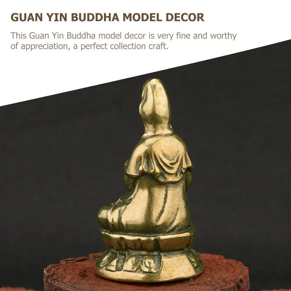 Brass Kwan Yin Statue Exquisite Home Office Decor Lifelike Buddhist Collection Vintage Style Brass Adorn
Brass Kwan Yin Statue Exquisite Home Office Decor Lifelike Buddhist Collection Vintage Style Brass Adorn