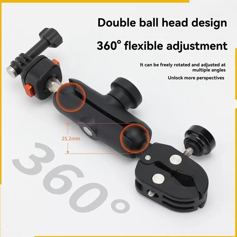 A93P AC-16 Magnetic Quick Release Clamp Motorcycle Panoramic Mount Cycling Shooting Interface For Insta360 DJI Sports Camera
A93P AC-16 Magnetic Quick Release Clamp Motorcycle Panoramic Mount Cycling Shooting Interface For Insta360 DJI Sports Camera