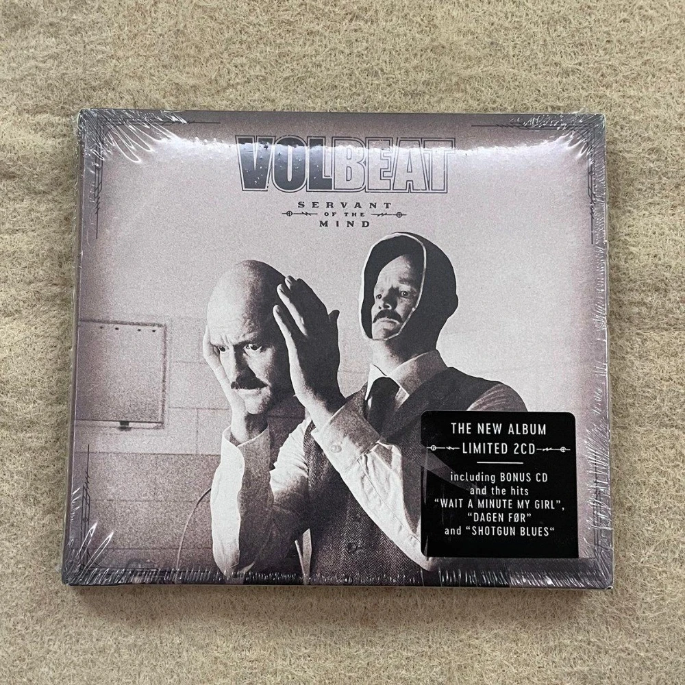 Volbeat Servant of The Mind CD Album | Deluxe Version Metal Music Disc | Metal Audio CD | European and American Metal Rock Album
Volbeat Servant of The Mind CD Album | Deluxe Version Metal Music Disc | Metal Audio CD | European and American Metal Rock Album