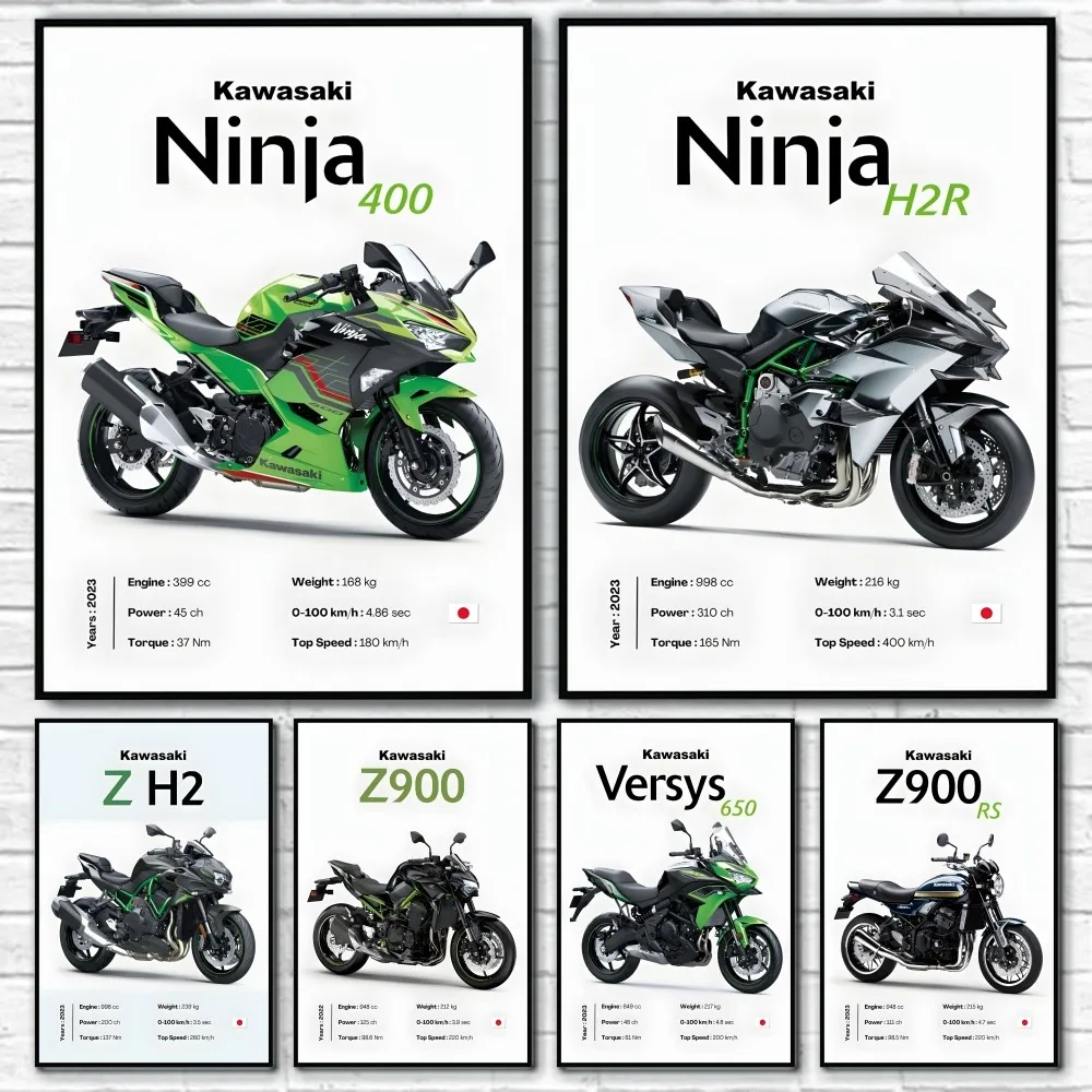 N-Ninja1000 H2 Z900-K-KaWAsaKiE-Moto Poster Sticky Wall Art Printing Waterproof Home Living Bed Room Bar Hallway Aesthetic Decor
N-Ninja1000 H2 Z900-K-KaWAsaKiE-Moto Poster Sticky Wall Art Printing Waterproof Home Living Bed Room Bar Hallway Aesthetic Decor
