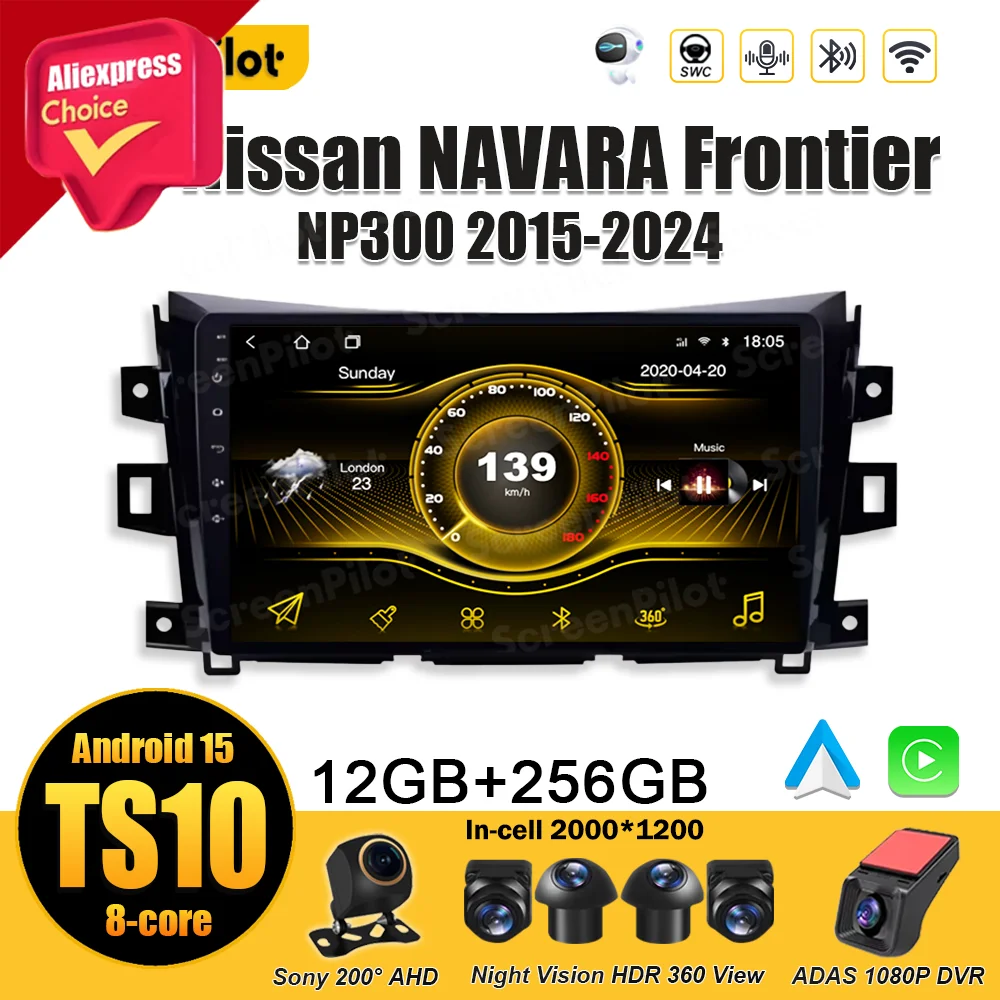 Android 15 For Nissan NAVARA Frontier NP300 2015-2024 Wireless Android Auto Touch Screen GPS Navigation Stereo Head Unit Wifi
Android 15 For Nissan NAVARA Frontier NP300 2015-2024 Wireless Android Auto Touch Screen GPS Navigation Stereo Head Unit Wifi