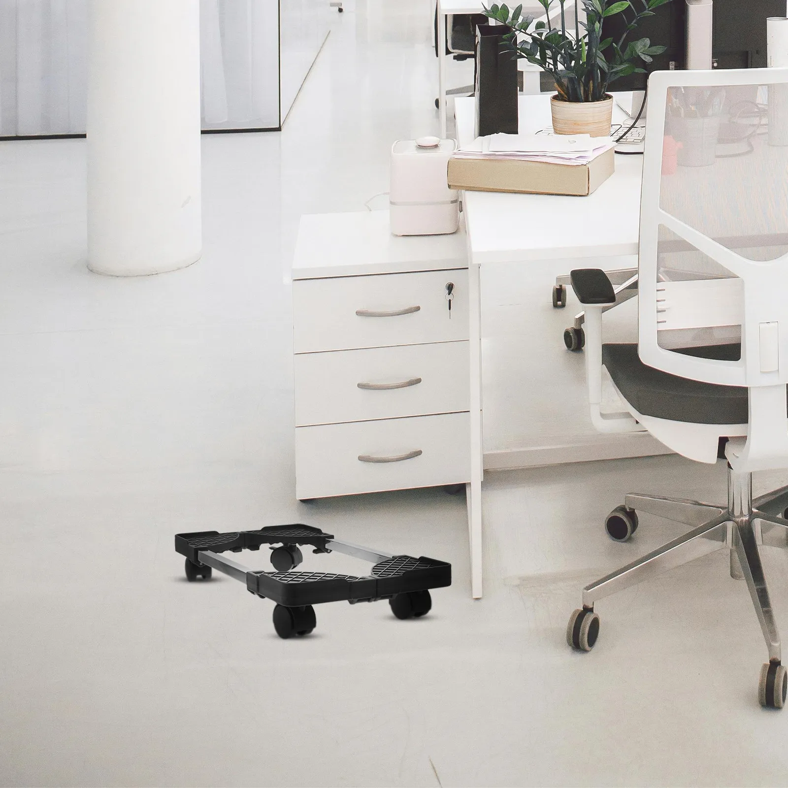 Computer Tower Stand Movable CPU Stand Black Stable Structure Smooth Edges Rolling Computer Cart Holder for Desktop Tower Pc
Computer Tower Stand Movable CPU Stand Black Stable Structure Smooth Edges Rolling Computer Cart Holder for Desktop Tower Pc