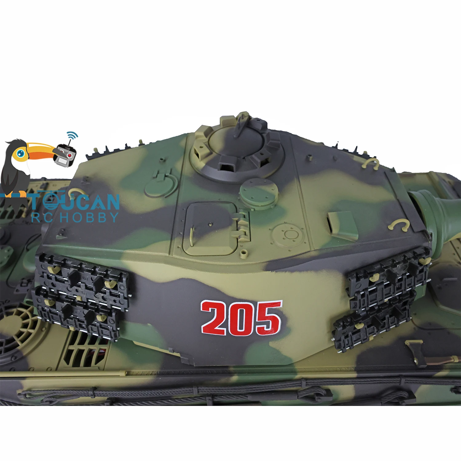 1/16 Профессиональная версия HENG LONG 7,0, индивидуальный радиоуправляемый танк King Tiger, 3888A, металлические колеса, ствол, откатный тукан, автомобиль TH17529-SMT8
1/16 Профессиональная версия HENG LONG 7,0, индивидуальный радиоуправляемый танк King Tiger, 3888A, металлические колеса, ствол, откатный тукан, автомобиль TH17529-SMT8