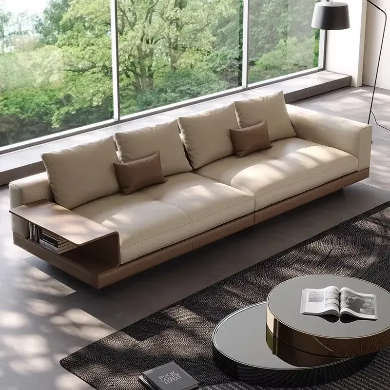 Modern Italian Design Genuine Leather Modular Sectional Sofa Set for Living Room Hotel or Villa with Sponge Filling Material
Modern Italian Design Genuine Leather Modular Sectional Sofa Set for Living Room Hotel or Villa with Sponge Filling Material