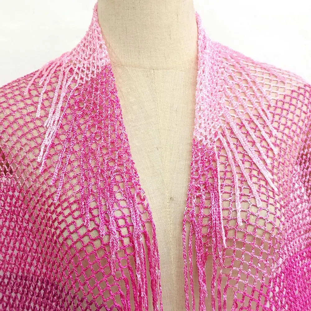 Tassel Patchwork Women Tulle Shawl V-Neck Cardigans With Tassel Evening Prom Cape Hollow Multicolored Mantilla Lace Veil
Tassel Patchwork Women Tulle Shawl V-Neck Cardigans With Tassel Evening Prom Cape Hollow Multicolored Mantilla Lace Veil