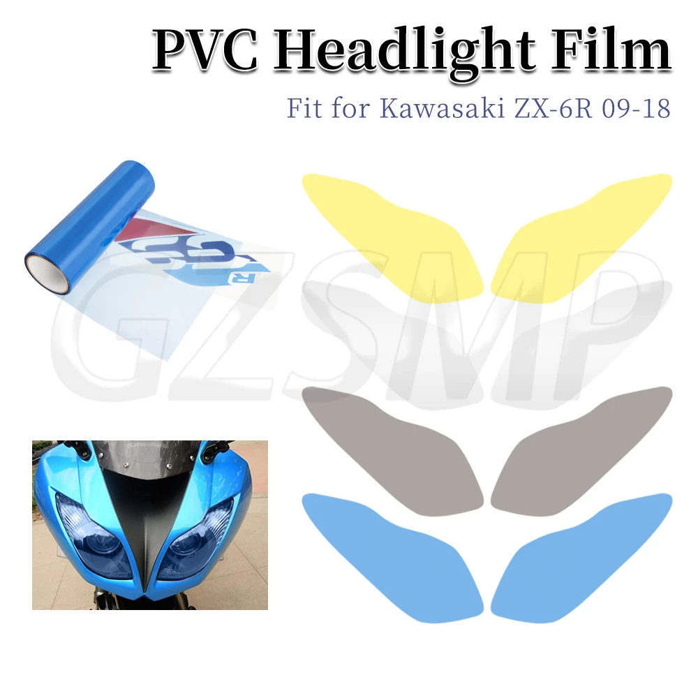 Fit for Kawasaki ZX-6R 636 2009-2018 Motorcycle Headlight Sticker Anti Scratch Transparent Protection Film Decal
Fit for Kawasaki ZX-6R 636 2009-2018 Motorcycle Headlight Sticker Anti Scratch Transparent Protection Film Decal