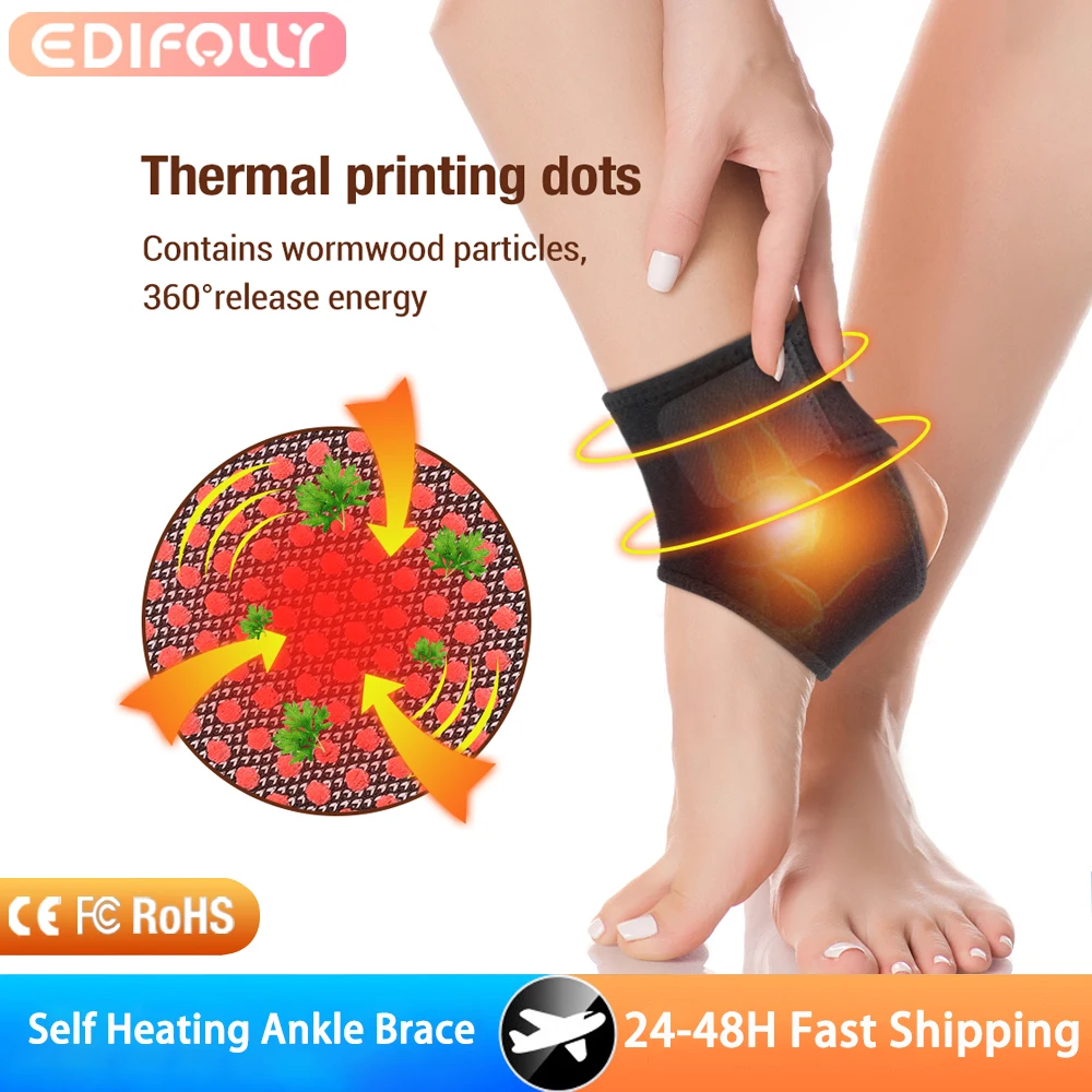 1 шт., турмалиновая самонагревающаяся поддержка лодыжки, магнитотерапия, массажный пояс для лодыжки, подушечка для ухода за ногами, защитное растяжение связок
1 шт., турмалиновая самонагревающаяся поддержка лодыжки, магнитотерапия, массажный пояс для лодыжки, подушечка для ухода за ногами, защитное растяжение связок