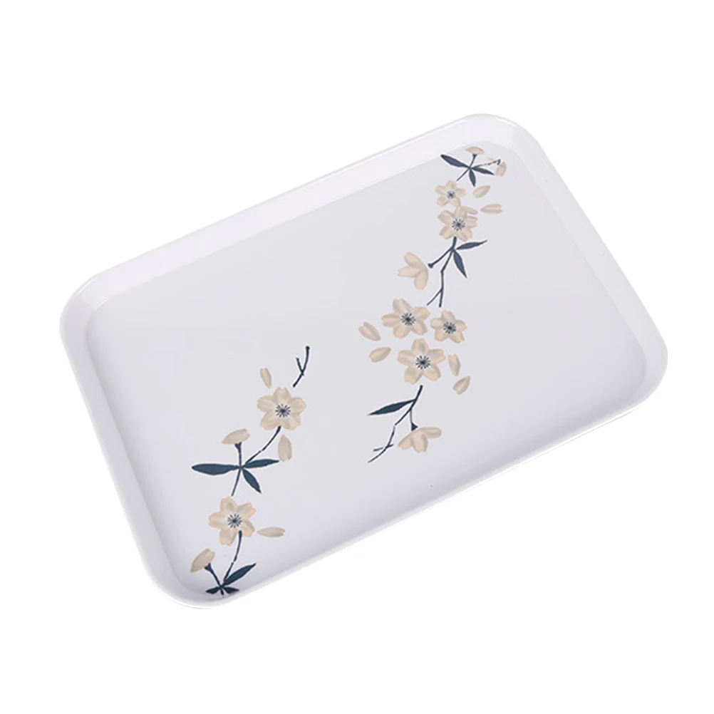 Breakfast Cake Tray 38x27x2cm Japanese Melamine Serving Trays Restaurant Home Portable Fruit Snack Plates Handles
Breakfast Cake Tray 38x27x2cm Japanese Melamine Serving Trays Restaurant Home Portable Fruit Snack Plates Handles