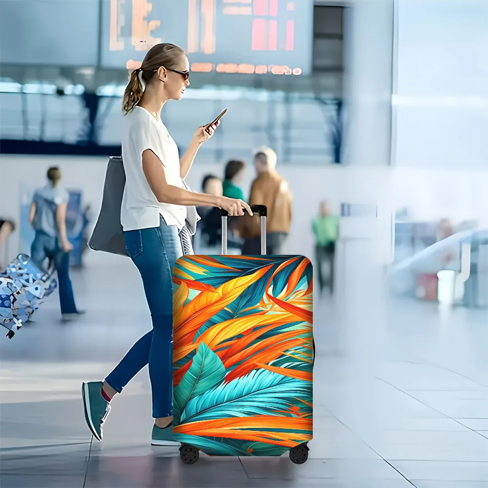 1PC Floral Print luggage cover for luggage sizes 18-32 inches; dust and elastic travel accessories to effectively protect you
1PC Floral Print luggage cover for luggage sizes 18-32 inches; dust and elastic travel accessories to effectively protect you