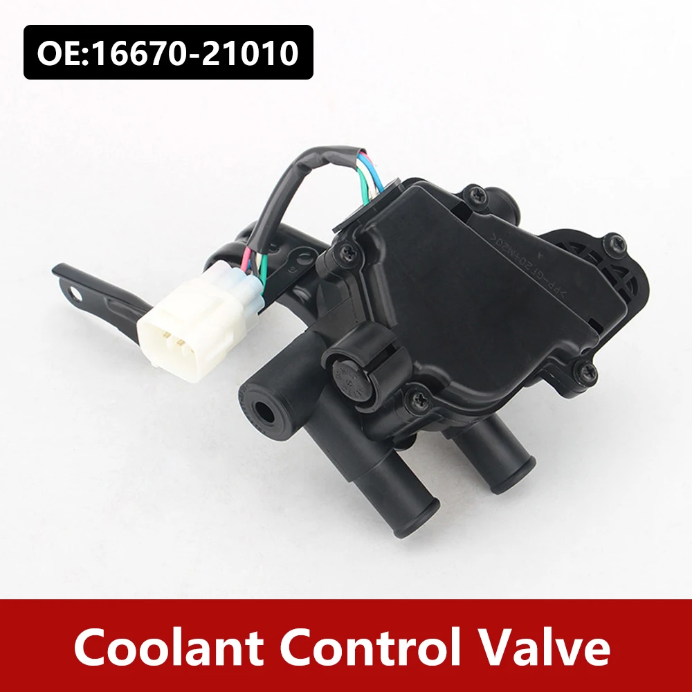 For Toyota Prius 1.5L-L4 2004-2009 16670-21010 Water Pump Coolant Control Valve 1667021010 601-021 Radiator Water Valve
For Toyota Prius 1.5L-L4 2004-2009 16670-21010 Water Pump Coolant Control Valve 1667021010 601-021 Radiator Water Valve