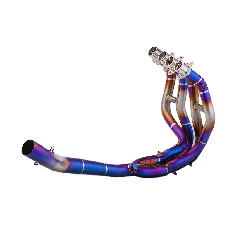 STLF For Ninja ZX4R ZX4RR 2022 2023 Titanium Motorcycle Full System Exhaust Modified Front Mid Link Pipe 
STLF For Ninja ZX4R ZX4RR 2022 2023 Titanium Motorcycle Full System Exhaust Modified Front Mid Link Pipe