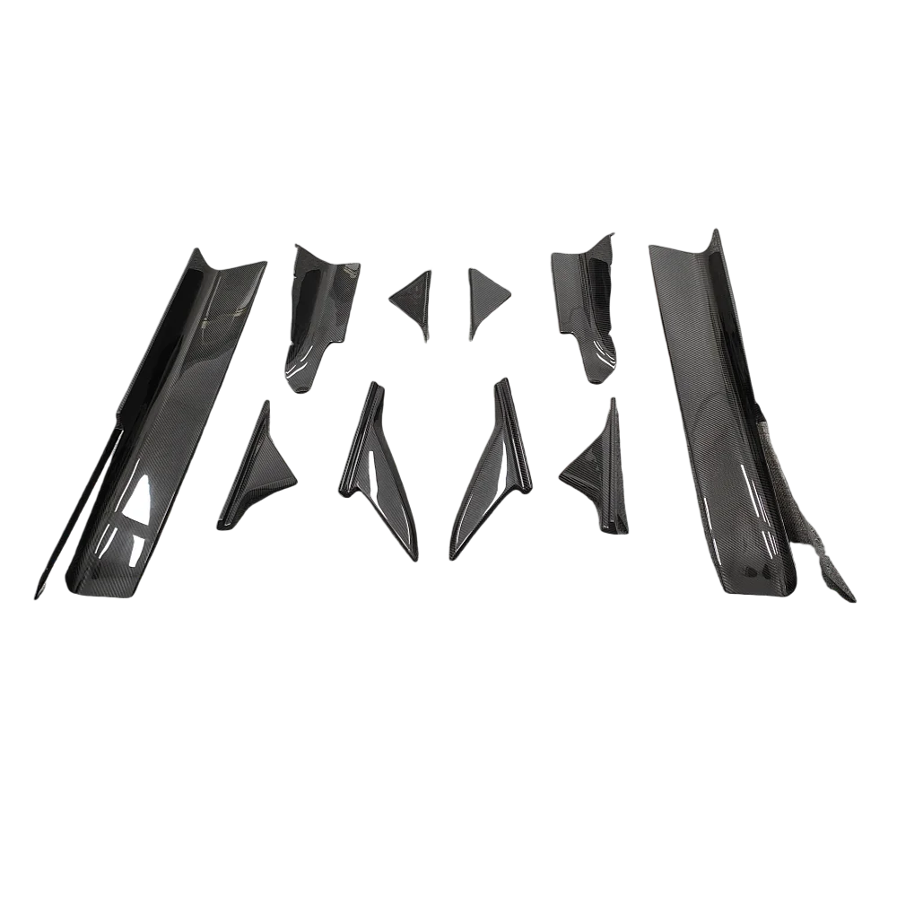 New Carbon Fiber Side Skirts and Trim Kit for Maserati MC20 for Retrofit Upgrade Parts
New Carbon Fiber Side Skirts and Trim Kit for Maserati MC20 for Retrofit Upgrade Parts